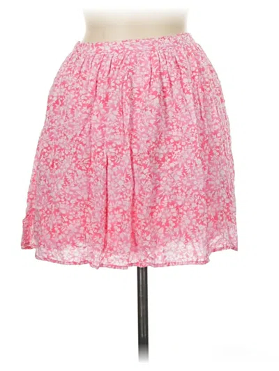 Pre-owned Hollister Casual Skirt In Pink