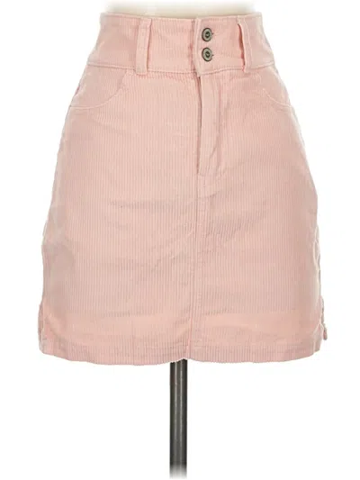 Pre-owned Hollister Casual Skirt In Pink