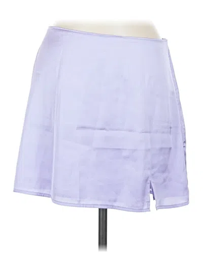 Pre-owned Hollister Casual Skirt In Purple