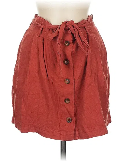 Pre-owned Hollister Casual Skirt In Red