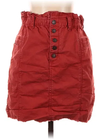 Pre-owned Hollister Casual Skirt In Red