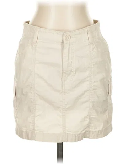 Pre-owned Hollister Casual Skirt In White