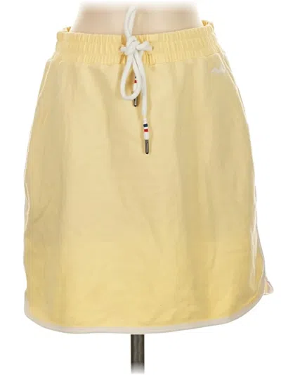 Pre-owned Hollister Casual Skirt In Yellow