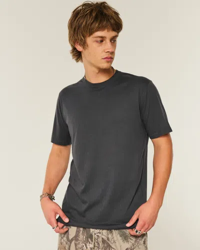 Hollister Classic Fit Crew T-shirt In Black