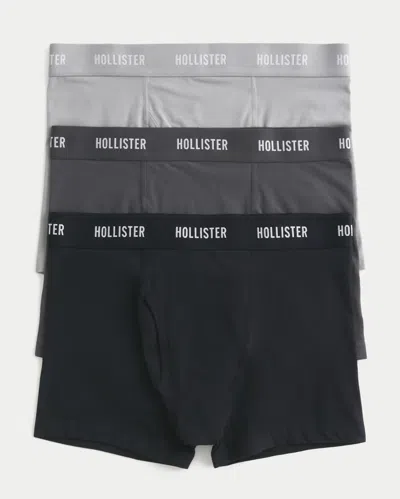 Hollister Classic Length Boxer Brief 3-pack In Multi