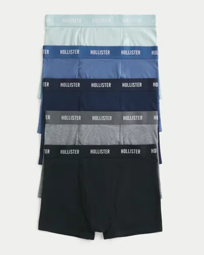 Hollister Classic Length Boxer Brief 5-pack In Multi