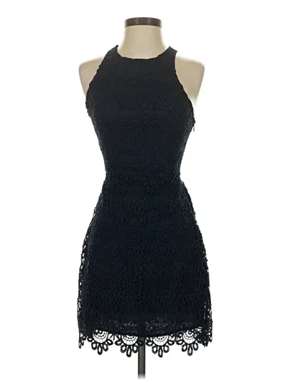 Pre-owned Hollister Cocktail Dress In Black