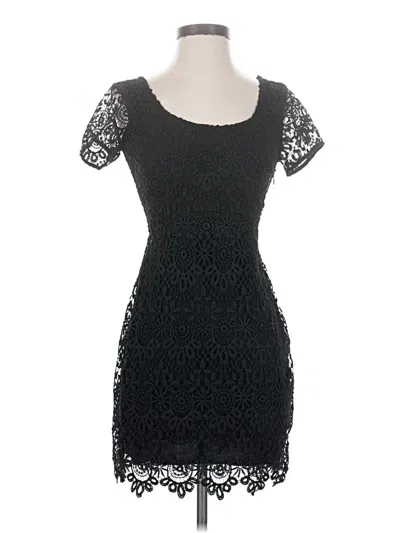 Pre-owned Hollister Cocktail Dress In Black