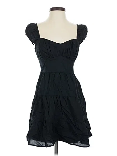 Pre-owned Hollister Cocktail Dress In Black