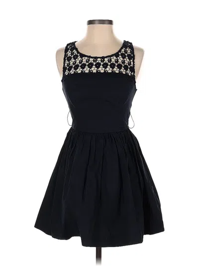Pre-owned Hollister Cocktail Dress In Black