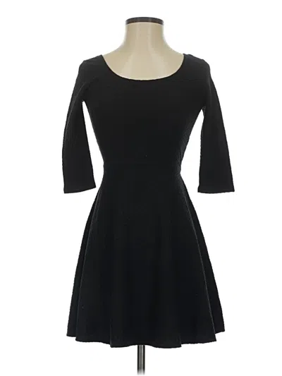 Pre-owned Hollister Cocktail Dress In Black