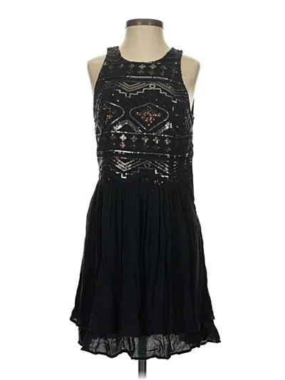 Pre-owned Hollister Cocktail Dress In Black