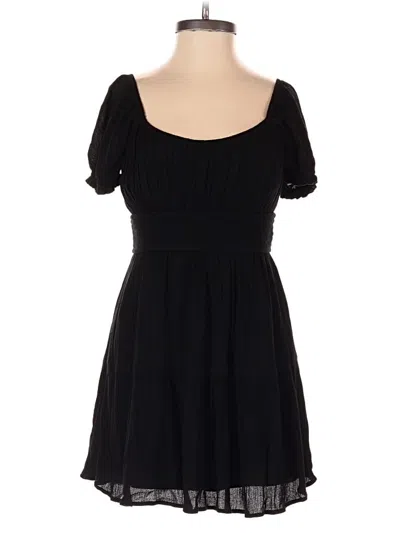 Pre-owned Hollister Cocktail Dress In Black