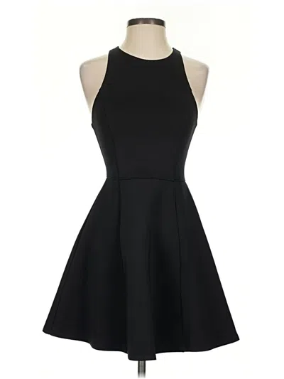 Pre-owned Hollister Cocktail Dress In Black