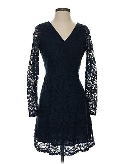 Pre-owned Hollister Cocktail Dress In Blue