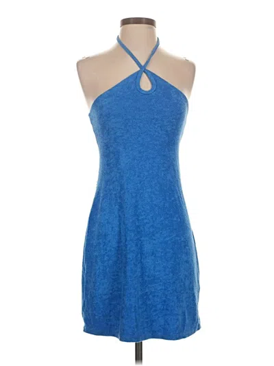 Pre-owned Hollister Cocktail Dress In Blue