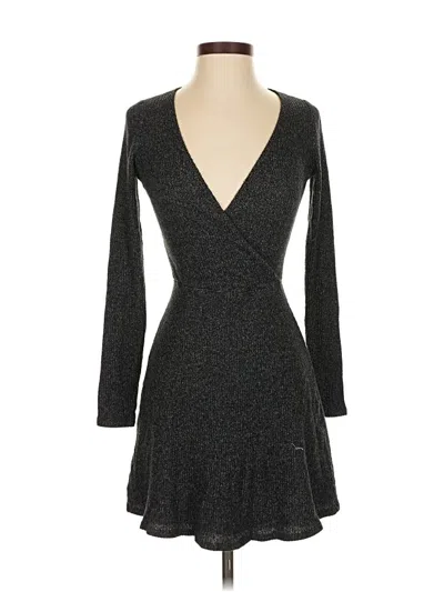 Pre-owned Hollister Cocktail Dress In Gray