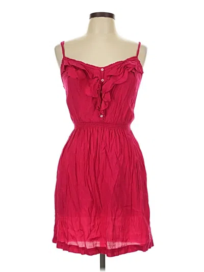 Pre-owned Hollister Cocktail Dress In Red