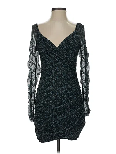 Pre-owned Hollister Cocktail Dress In Teal
