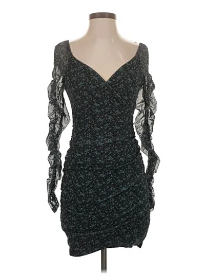 Pre-owned Hollister Cocktail Dress In Teal