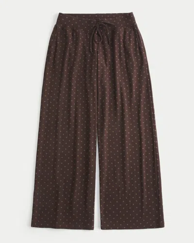 Hollister Comfy Cloud Baggy Pants In Brown