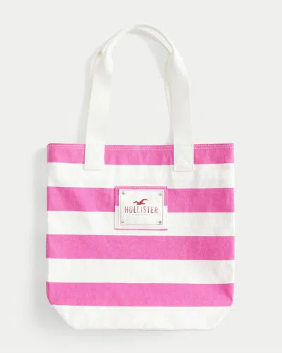 Hollister Cotton Canvas Tote In Pattern