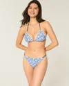 Hollister Crochet-style Trim Double-strap Cheeky Bikini Bottom