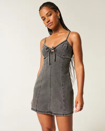 Hollister Denim Mini Dress