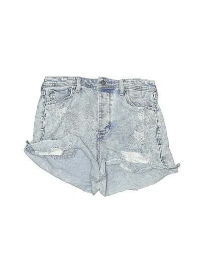 Pre-owned Hollister Denim Shorts In Blue