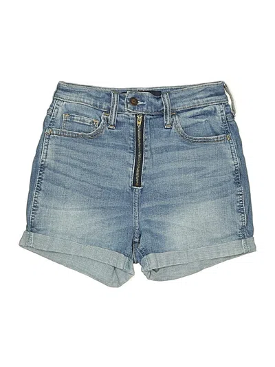 Pre-owned Hollister Denim Shorts In Blue