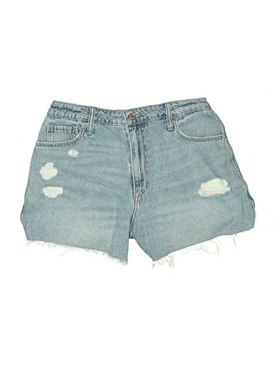 Pre-owned Hollister Denim Shorts In Blue
