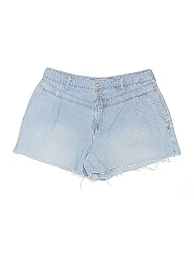 Pre-owned Hollister Denim Shorts In Blue