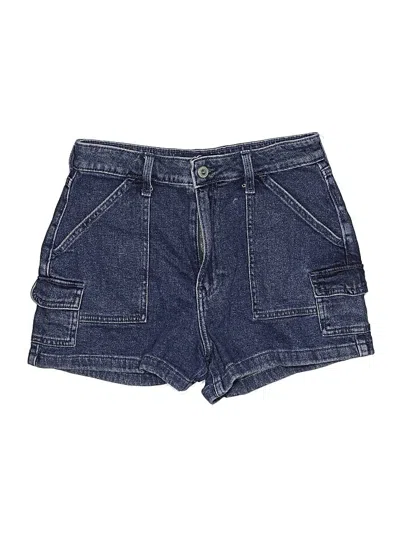 Pre-owned Hollister Denim Shorts In Blue