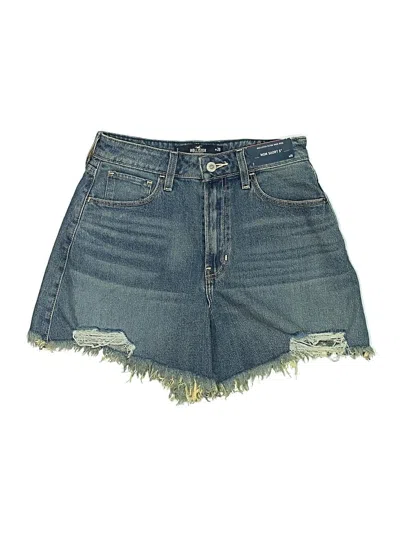 Hollister Denim Shorts In Blue