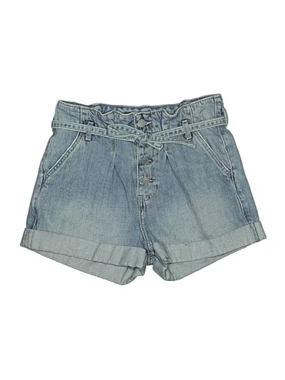 Pre-owned Hollister Denim Shorts In Blue