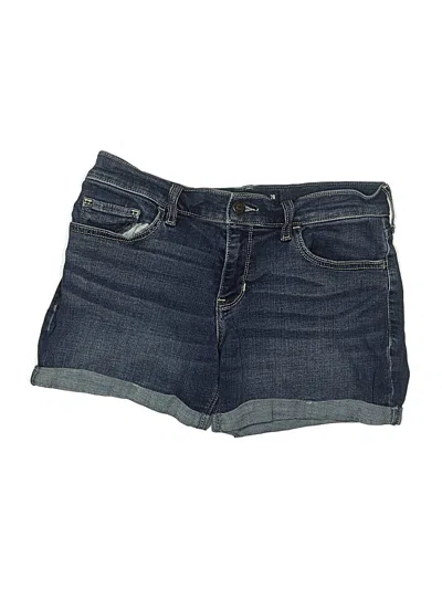 Pre-owned Hollister Denim Shorts In Blue