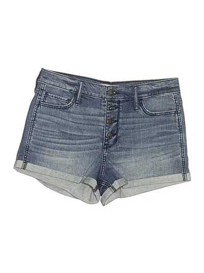 Pre-owned Hollister Denim Shorts In Blue