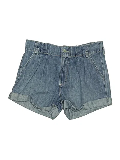 Pre-owned Hollister Denim Shorts In Blue
