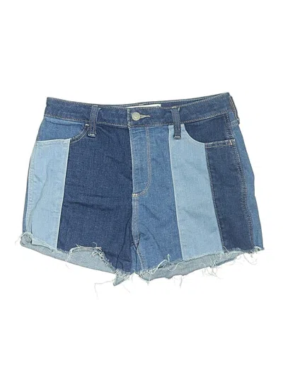 Pre-owned Hollister Denim Shorts In Blue