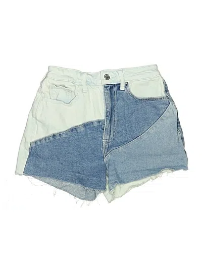 Pre-owned Hollister Denim Shorts In Blue