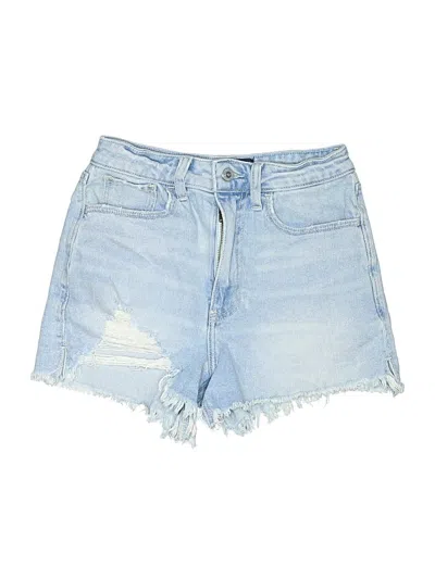 Pre-owned Hollister Denim Shorts In Blue