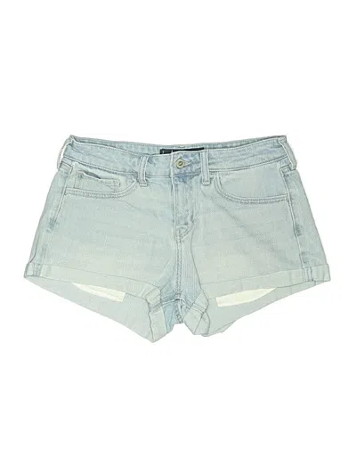 Pre-owned Hollister Denim Shorts In Blue
