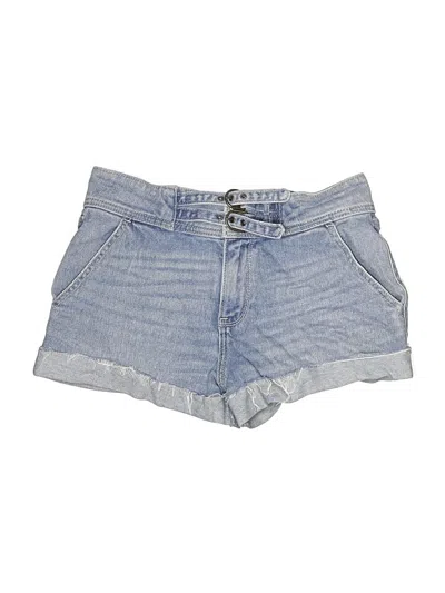 Pre-owned Hollister Denim Shorts In Blue
