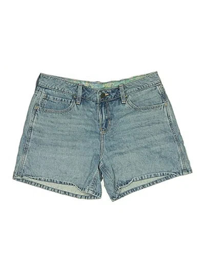 Pre-owned Hollister Denim Shorts In Blue