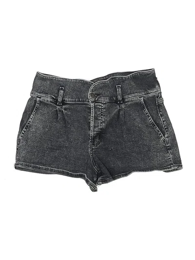 Pre-owned Hollister Denim Shorts In Gray