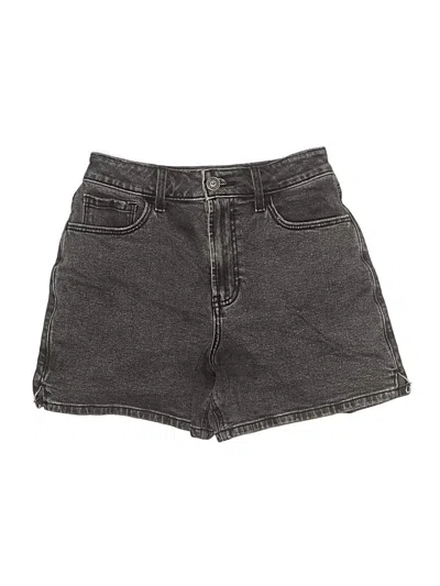 Pre-owned Hollister Denim Shorts In Gray