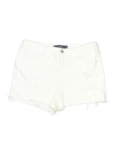 Pre-owned Hollister Denim Shorts In White