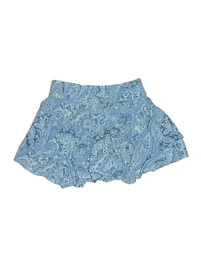 Pre-owned Hollister Denim Skirt In Blue