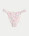 Hollister Double Strap Cheeky Bikini Bottom