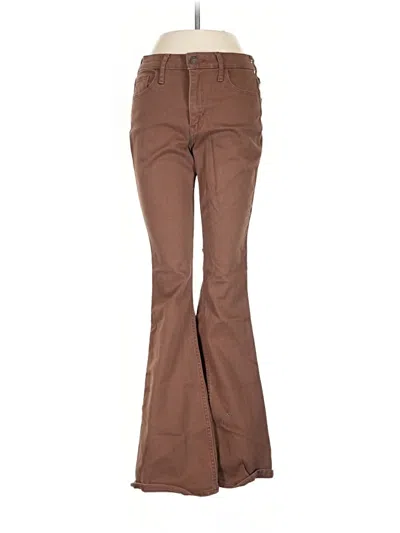 Pre-owned Hollister Dress Pants In Brown
